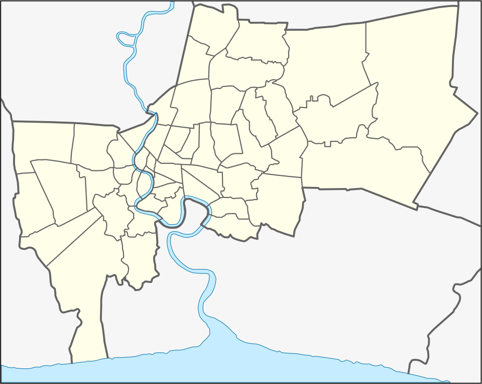 bangkok tourist map